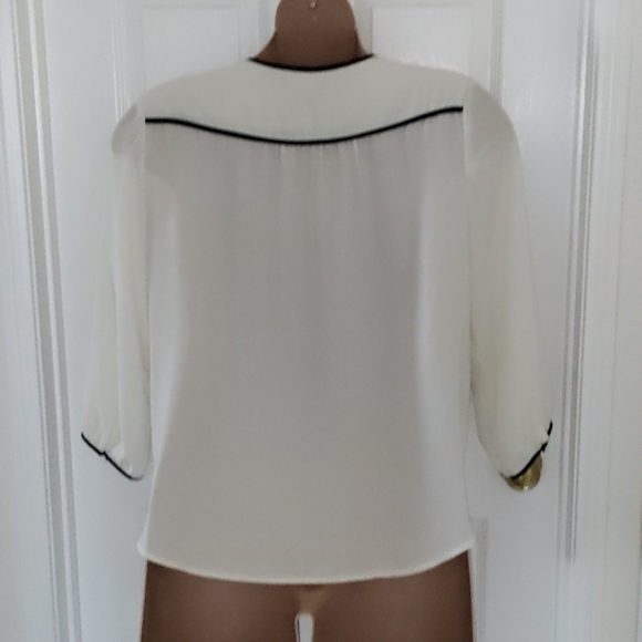 Lands End Blouse 14 - Picture 5 of 5